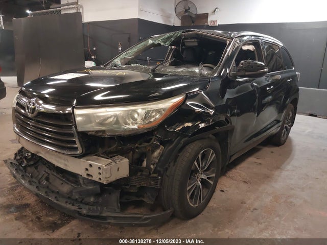 Toyota Highlander Xle V6 2016 5TDJKRFH2GS248712 Image 2
