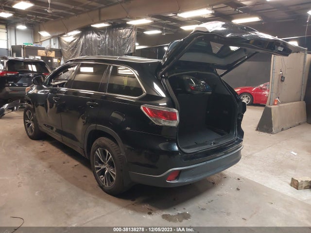 Toyota Highlander Xle V6 2016 5TDJKRFH2GS248712 Image 3