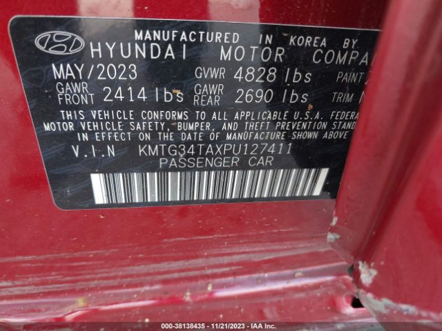 KMTG34TAXPU127411 Genesis G70 2.0t Awd