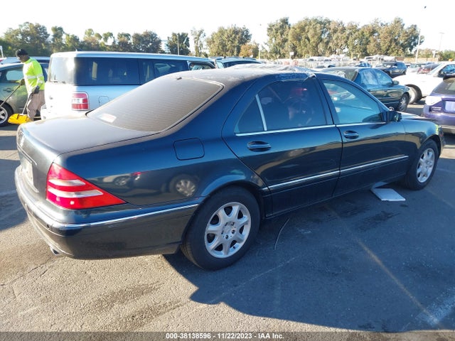 2000 MERCEDES-BENZ S 430 VIN: WDBNG70J5YA071010