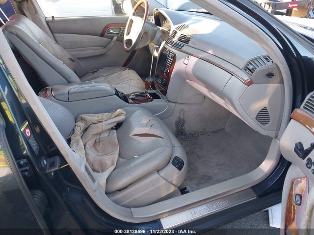 2000 MERCEDES-BENZ S 430 VIN: WDBNG70J5YA071010