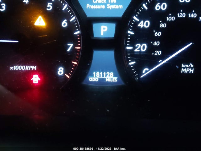 2008 LEXUS LS 460 VIN: JTHBL46F785072894
