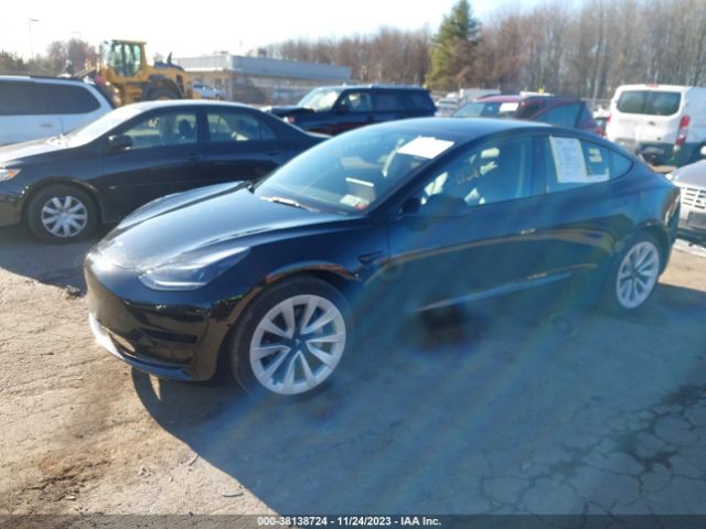 5YJ3E1EB9NF181641 Tesla Model 3 Long Range Dual Motor All-wheel Drive