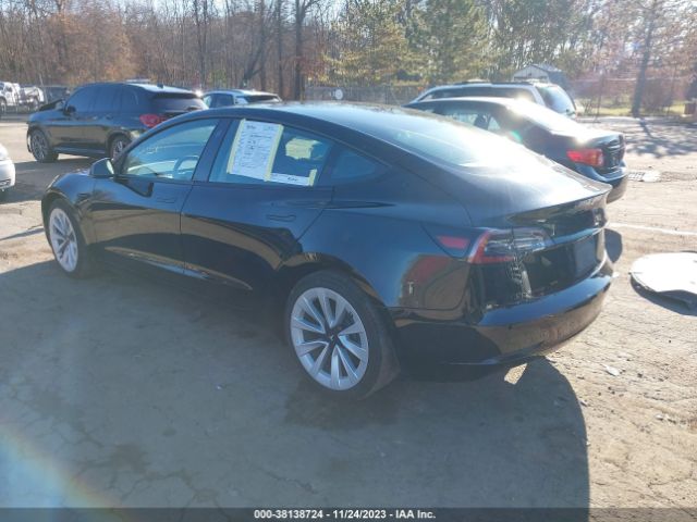 5YJ3E1EB9NF181641 Tesla Model 3 Long Range Dual Motor All-wheel Drive