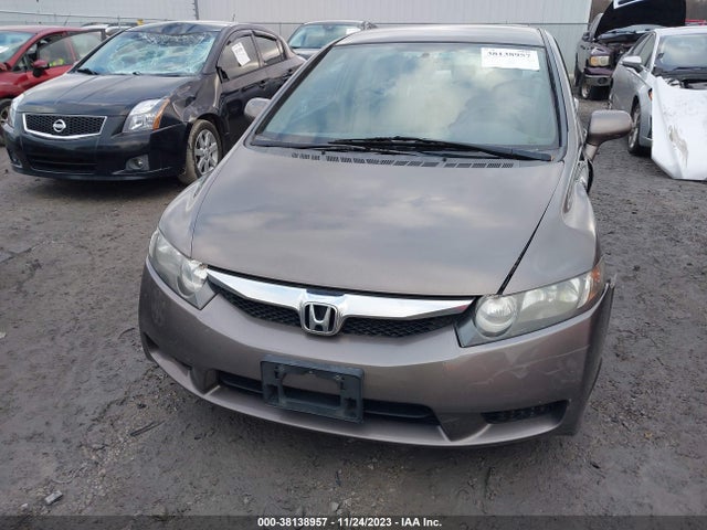 2011 HONDA CIVIC LX VIN: 19XFA1F52BE026724