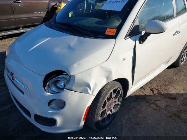 2013 FIAT 500 3C3CFFBR3DT655146 Photo 5
