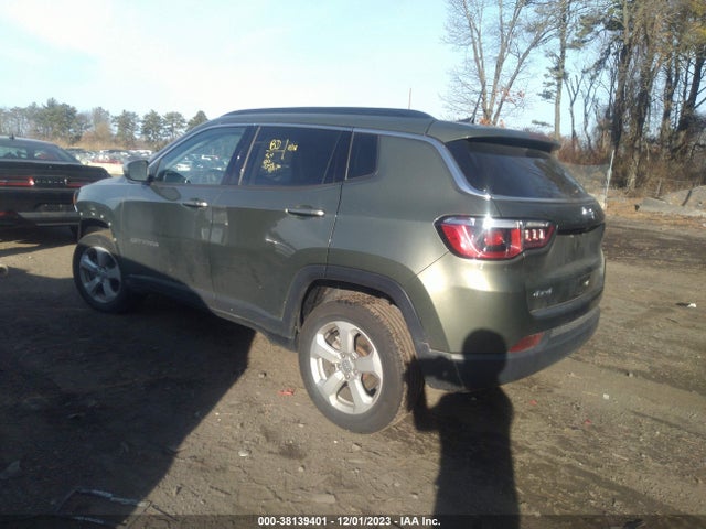 2019 JEEP COMPASS LATITUDE 4X4 VIN: 3C4NJDBB5KT846378