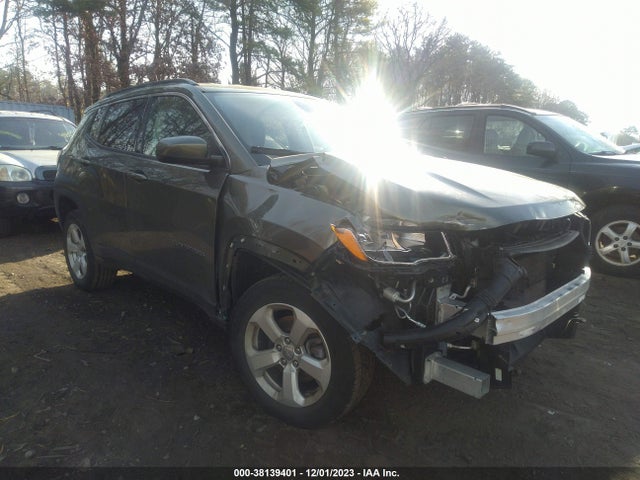 2019 JEEP COMPASS LATITUDE 4X4 VIN: 3C4NJDBB5KT846378