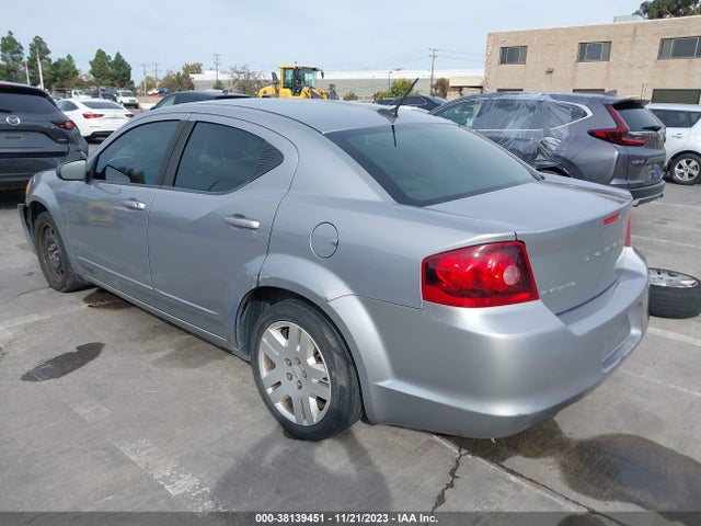 2014 DODGE AVENGER SE VIN: 1C3CDZAB8EN195639