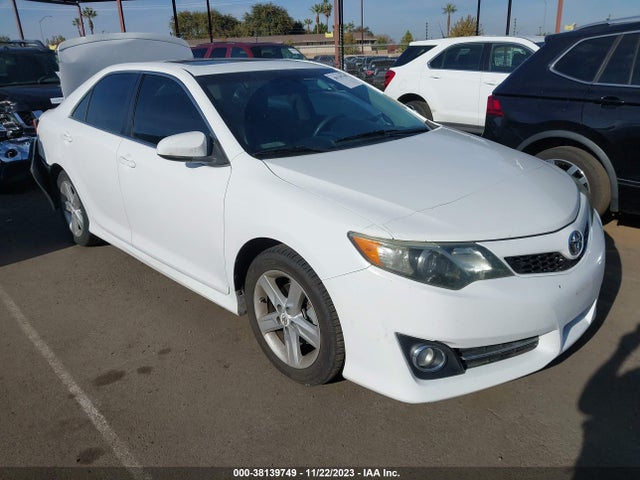 2012 TOYOTA CAMRY SE VIN: 4T1BF1FKXCU132536
