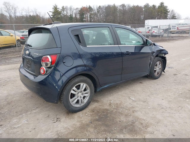 Chevrolet Sonic Lt Auto 2016 1G1JC6SG7G4179206 Image 4