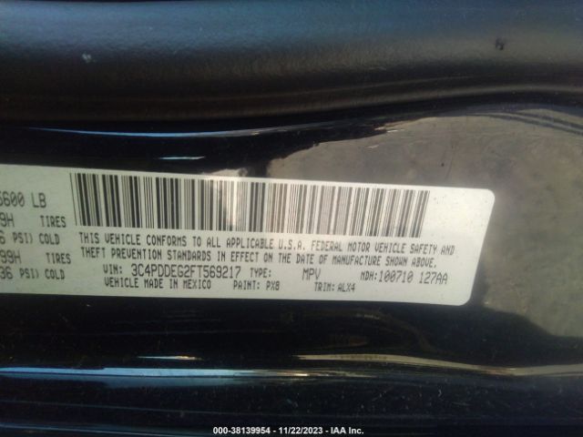 3C4PDDEG2FT569217 Dodge Journey R/t