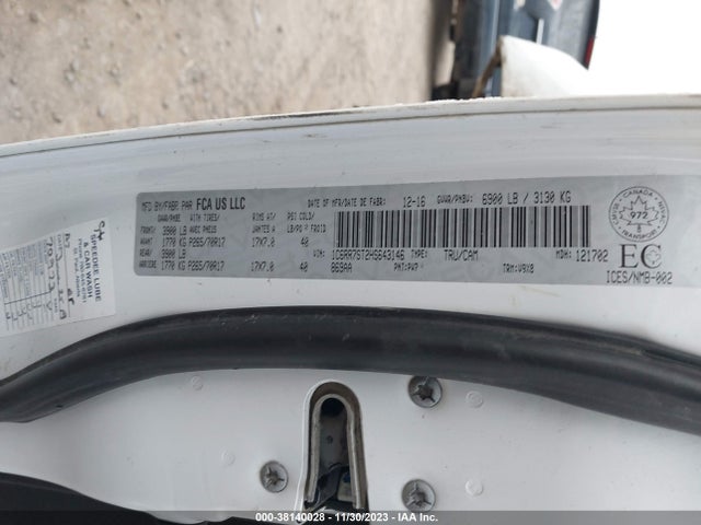 RAM 1500 St 2017 1C6RR7ST2HS643146 Image 9