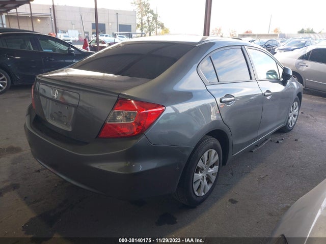 2012 HONDA CIVIC LX VIN: 19XFB2F56CE367239