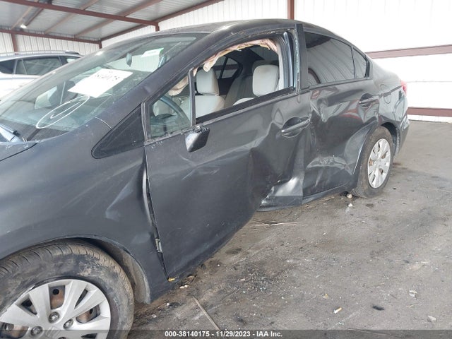 2012 HONDA CIVIC LX VIN: 19XFB2F56CE367239