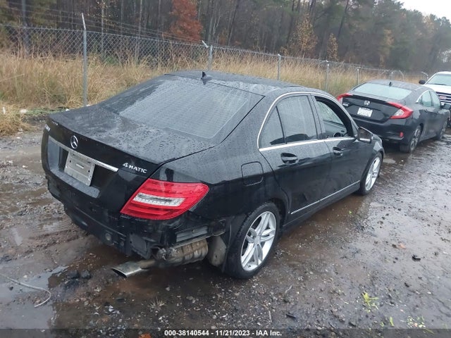 2012 MERCEDES-BENZ C 300 SPORT 4MATIC/LUXURY 4MATIC VIN: WDDGF8BB4CR207698