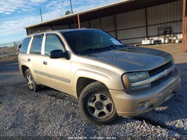2005 CHEVROLET TRAILBLAZER 1GNDT13S052134263