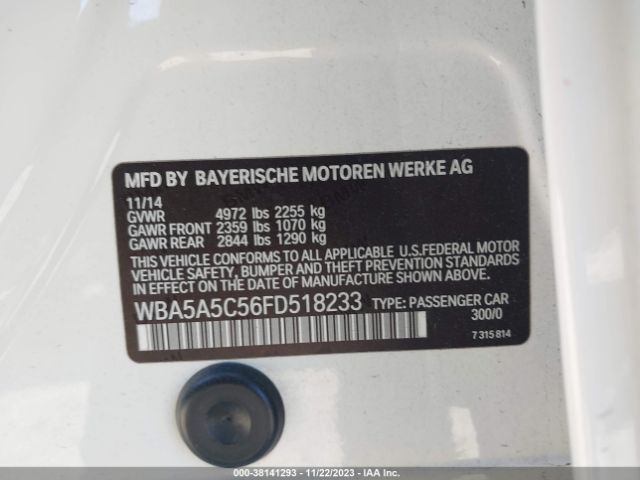 WBA5A5C56FD518233 BMW 528I