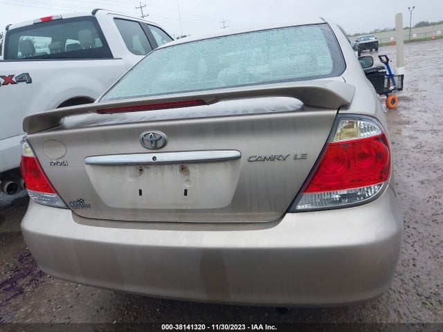 2005 TOYOTA CAMRY LE VIN: 4T1BE30K95U516608