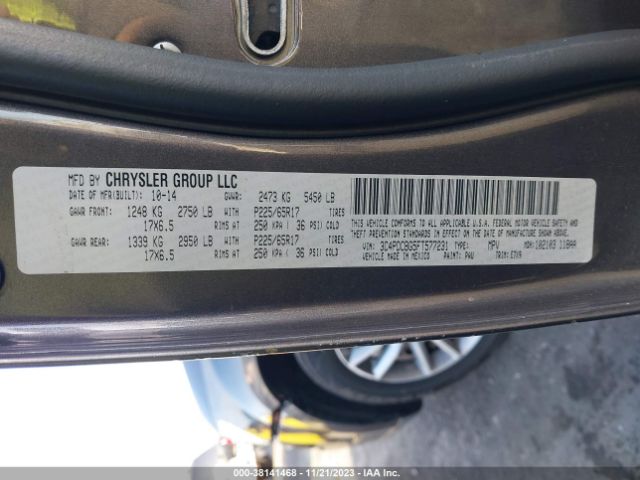 3C4PDCBG5FT577231 Dodge Journey Sxt