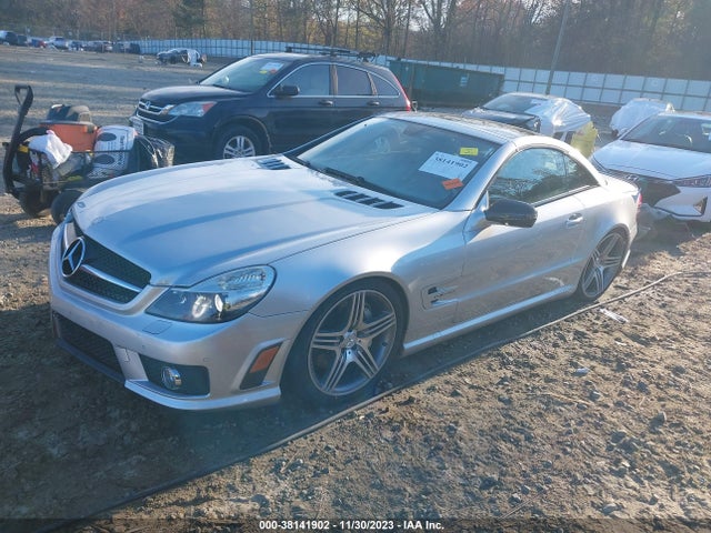 2011 MERCEDES-BENZ SL 63 AMG VIN: WDBSK7AA1BF165055