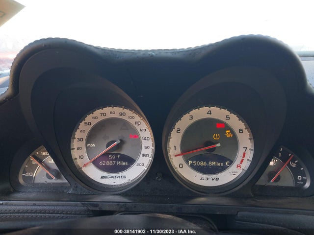2011 MERCEDES-BENZ SL 63 AMG VIN: WDBSK7AA1BF165055