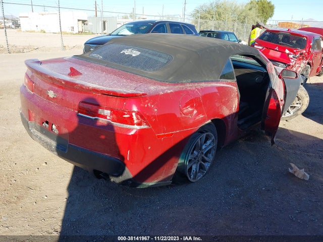 Chevrolet Camaro 1lt 2014 2G1FB3D31E9128005 Image 4