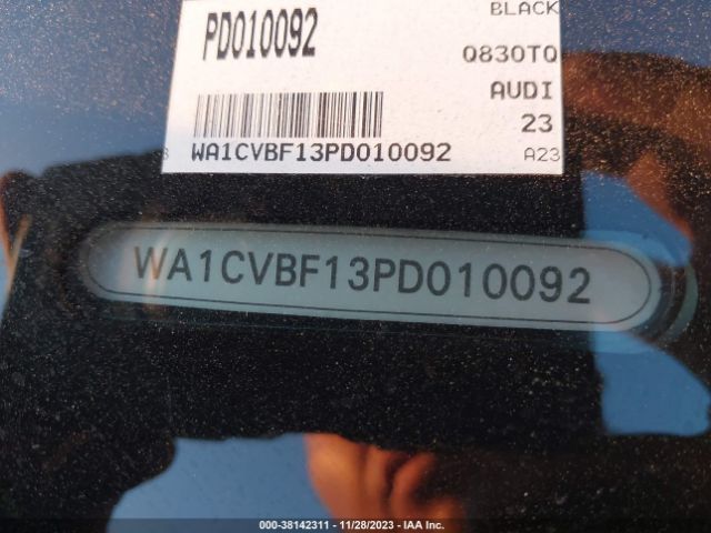 WA1CVBF13PD010092 Audi Q8 Prestige 55 Tfsi Quattro Tiptronic