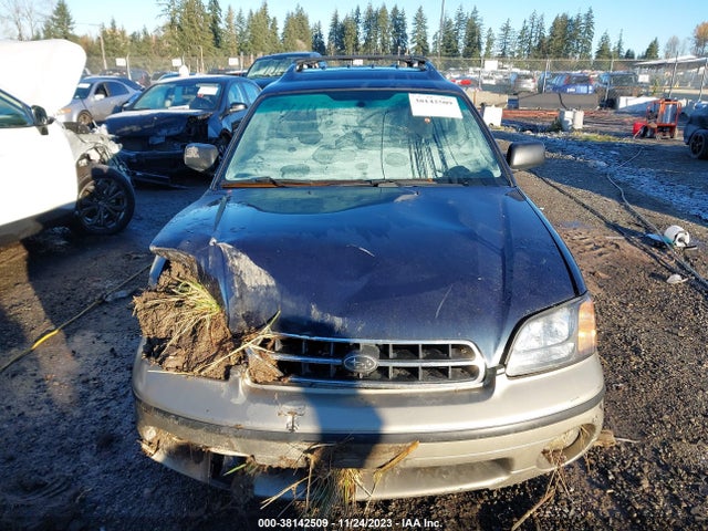 2002 SUBARU LEGACY OUTBACK VIN: 4S3BH665527650377
