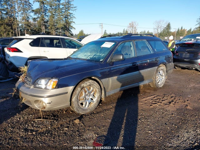 2002 SUBARU LEGACY OUTBACK VIN: 4S3BH665527650377