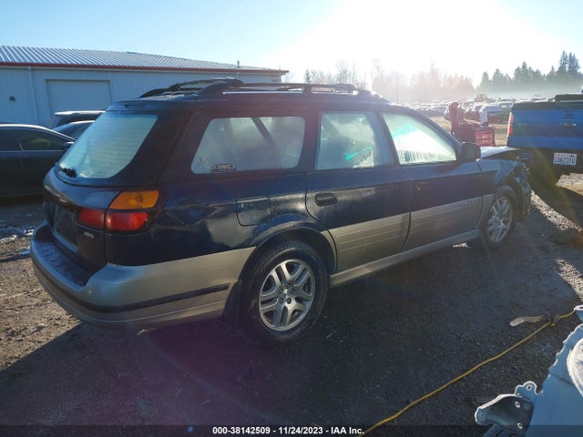 2002 SUBARU LEGACY OUTBACK VIN: 4S3BH665527650377