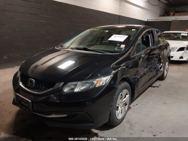 2014 HONDA CIVIC LX VIN: 19XFB2F53EE202641