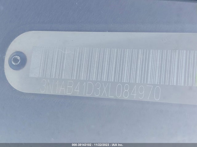 1999 NISSAN SENTRA GXE/XE VIN: 3N1AB41D3XL084970