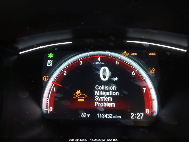 2019 HONDA CIVIC SPORT VIN: 19XFC2F82KE025700