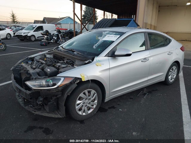 2017 HYUNDAI ELANTRA SE VIN: KMHD74LF0HU083594