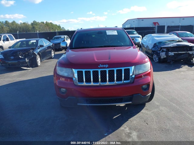 2012 JEEP GRAND CHEROKEE OVERLAND VIN: 1C4RJECT0CC247075