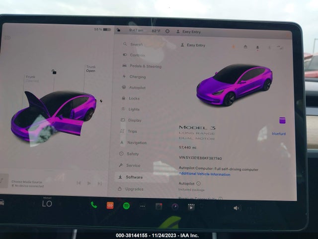 2019 TESLA MODEL 3 5YJ3E1EB6KF387740 Photo 6
