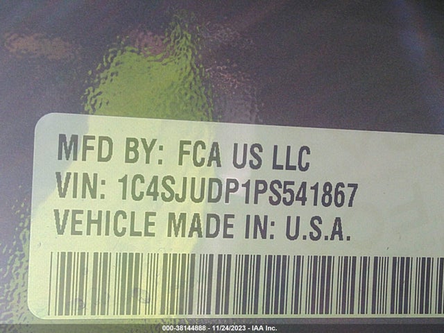 Jeep Wagoneer Series Iii 2023 1C4SJUDP1PS541867 Image 9