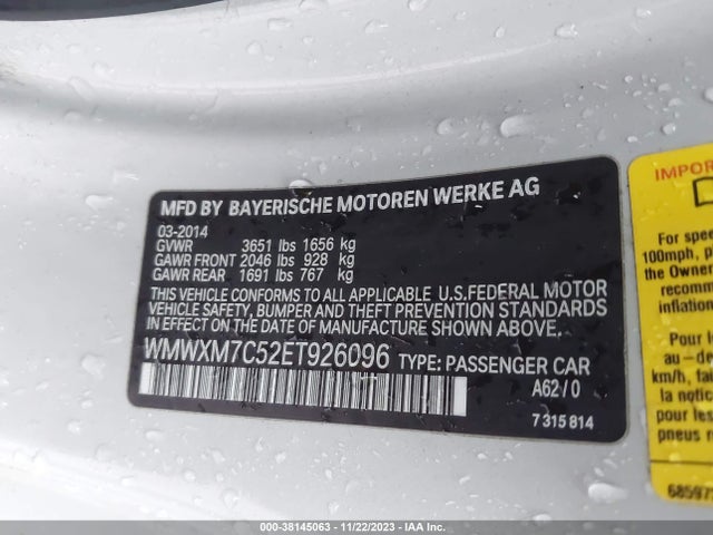2014 MINI HARDTOP WMWXM7C52ET926096 Photo 8