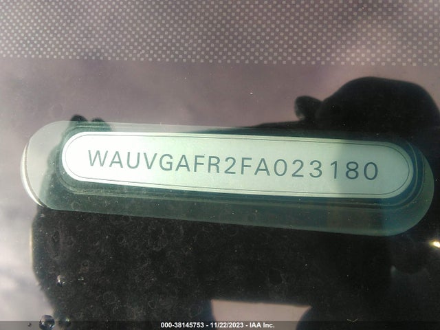 WAUVGAFR2FA023180 Audi S5 3.0t Premium Plus