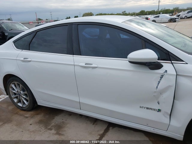 2017 FORD FUSION HYBRID SE VIN: 3FA6P0LU6HR233760