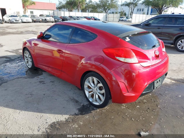 2013 HYUNDAI VELOSTER BASE W/BLACK VIN: KMHTC6AD3DU106672