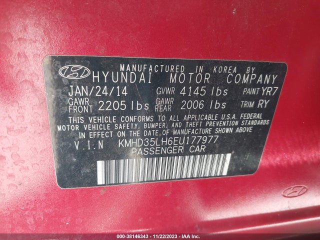Hyundai ELANTRA GT 2014 KMHD35LH6EU177977 Image 9