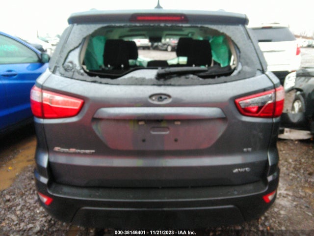 2019 FORD ECOSPORT SE VIN: MAJ6S3GL8KC284149