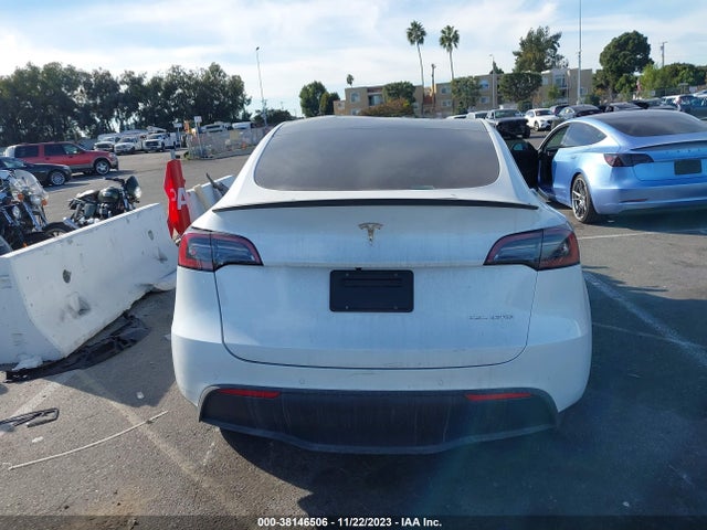 38146506 :رقم المزاد ، 7SAYGDEE3NF554851 vin ، 2022 Tesla Model Y Long Range Dual Motor All-wheel Drive مزاد بيع