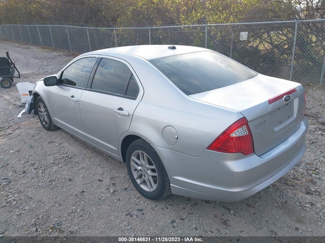 2012 FORD FUSION S VIN: 3FAHP0GA7CR440806