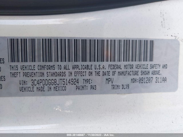 Dodge Journey Crossroad Awd 2018 3C4PDDGG8JT514924 Image 9