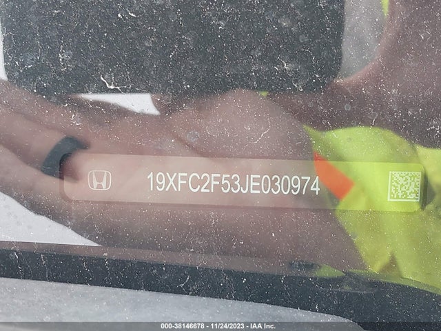 Honda Civic Lx 2018 19XFC2F53JE030974 Image 9