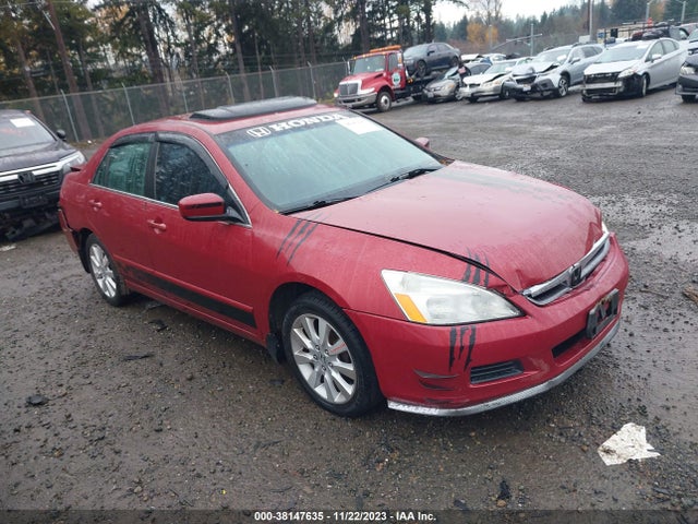 2007 HONDA ACCORD 3.0 EX VIN: 1HGCM66597A074899