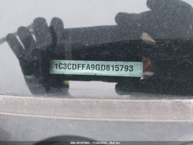 1C3CDFFA9GD815793 Dodge Dart Sxt Sport